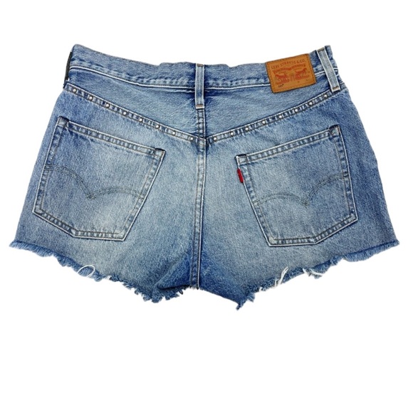 Levi’s Premium 501 Limited Edition Shorts 30 Blue - Picture 3 of 15